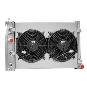 4 Row Radiator Shroud Fan Compatible with 1997-2004 Chevy Corvette 2-Door Z06 C5 5.7L V8 at in Kuwait