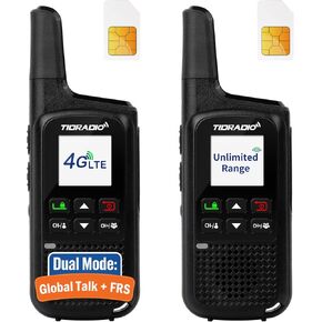 أجهزة راديو TIDRADIO TD-777S ثنائية الاتجاه بقدرة 2200 مللي أمبير في الساعة ثنائية الاتجاه، أجهزة اتصال لاسلكية طويلة المدى 22 قناة USB قابلة لإعادة الشحن VOX Security Walkie Talkies للبالغين للأعمال (عبوتان) in Kuwait