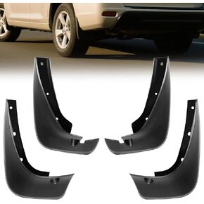 Mud Flaps for Toyota Highlander 2021-2024， Heavy Duty No-Drill Mud Guards & Splash Guards， All-Weather Protection (Set of 4) in Saudi Arabia
