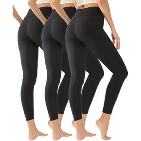 Women High Waisted Leggings Soft Athletic Tummy Control Yoga Pants Workout Athletic in Saudi Arabia