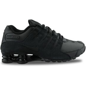 حذاء Nike Shox NZ الرجالي (أسود/أسود/أسود) مقاس 10 in Kuwait