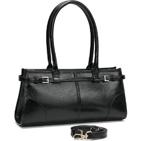 حقائب يد جلدية من كوينساوند للنساء، حقيبة كتف سوداء بمقبض علوي، حقيبة كروس للاستخدام اليومي in Kuwait