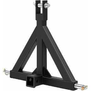 وصلة وصلة مقطورة استقبال 3 نقاط مقاس 2 بوصة من NEWBULIG، وصلة وصلة جرار من الفئة 1 مقاومة للتآكل، محول قضيب السحب سريع التثبيت متوافق مع NorTrac، BX، John Deere، Kubota، أسود in Kuwait