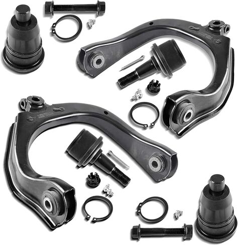 ASTARPRO 6pcs Front Upper Control Arms Bushings Upper And Lower Ball Joints Compatible With Buick Rainier Chevy Trailblazer GMC Envoy Oldsmobile Bravada Saab 9-7 in Saudi Arabia
