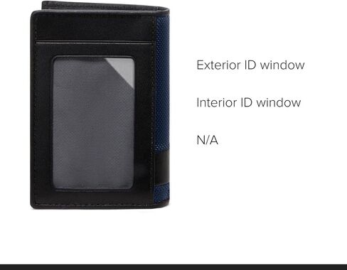 TUMI - Alpha Multi Window Card Case - Slim Profile Men's Wallet With ID Windows - Navy in Saudi Arabia