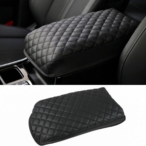 غطاء وحدة التحكم المركزية لكيا سورينتو 2026 2025 2024 2023 2022 2021، واقي صندوق مسند الذراع مضاد للماء ومضاد للخدش، غطاء وسادة من جلد البولي يوريثان الناعم، ملحقات لكيا سورينتو، أسود in Kuwait