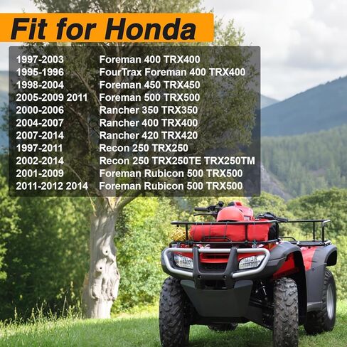صمام الوقود FUSCH Petcock مع رافعة متوافق مع Honda Rancher 350 400 420 Foreman 400 450 500 Recon 250 Rubicon 500 TRX250 TRX350 TRX400 TRX420 TRX450 TRX500 استبدال #16950-HN7-003 16950-HM8-003 in Kuwait