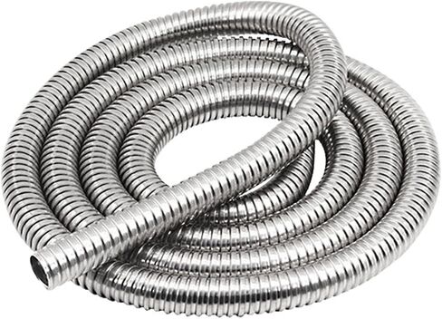 أنبوب عادم مرن عالمي، أنبوب مرن من الفولاذ المقاوم للصدأ بطبقة مزدوجة، طول 1.8 م (72 بوصة)، القطر الداخلي 32 مم (1.25 بوصة) (32 مم) in Kuwait