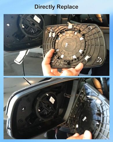 Passengerr Side Mirror Glass Heated Exterior With Backing Plate Fit for Kia Sorento 2011 2012 2013 2014 2015 Replace 876111U000 876111U100 876111U200, Right in Kuwait