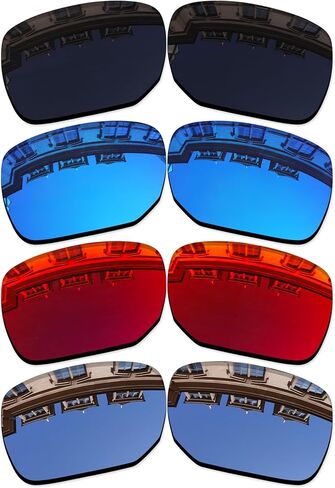Vonxyz Set of 4 Lenses Replacement for Oakley Ejector OO4142 Sunglass Combo Pack in Saudi Arabia