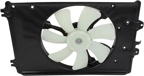 Passenger Side/RH A/C Condenser Fan Assembly Fit for 2009-2015 for H-onda Pilot Black Engine Cooling Fan 611370 in Kuwait