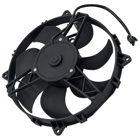 Caltric Radiator Cooling Fan Motor Compatible with Polaris 2410413 2410366 in Saudi Arabia