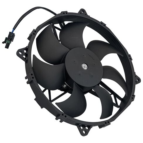 Caltric Radiator Cooling Fan Motor Compatible with Polaris 2410413 2410366 in Saudi Arabia