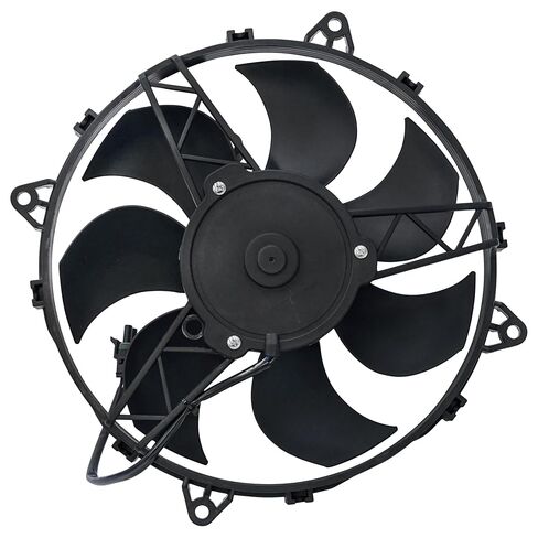 Caltric Radiator Cooling Fan Motor Compatible with Polaris 2410413 2410366 in Saudi Arabia