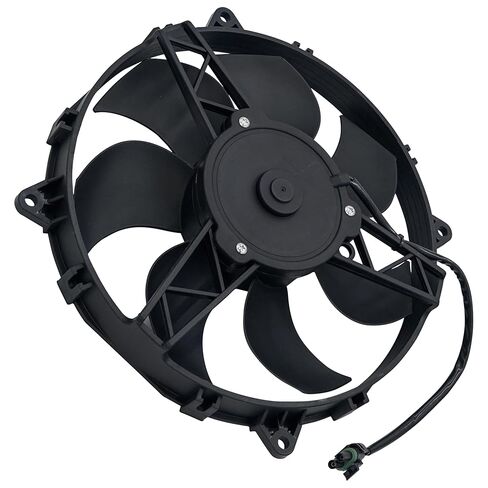 Caltric Radiator Cooling Fan Motor Compatible with Polaris 2410413 2410366 in Saudi Arabia
