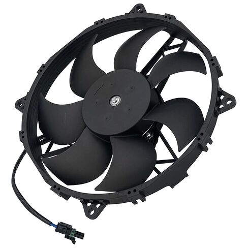Caltric Radiator Cooling Fan Motor Compatible with Polaris 2410413 2410366 in Saudi Arabia