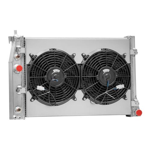 مروحة كفن الرادياتير ذات 4 صفوف متوافقة مع 1997-2004 تشيفي كورفيت ببابين Z06 C5 5.7L V8 at in Kuwait