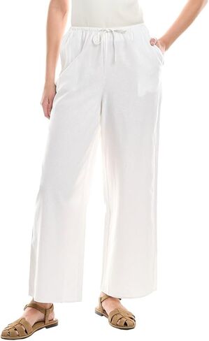 بنطال Onia النسائي برباط من الكتان الهوائي in Kuwait