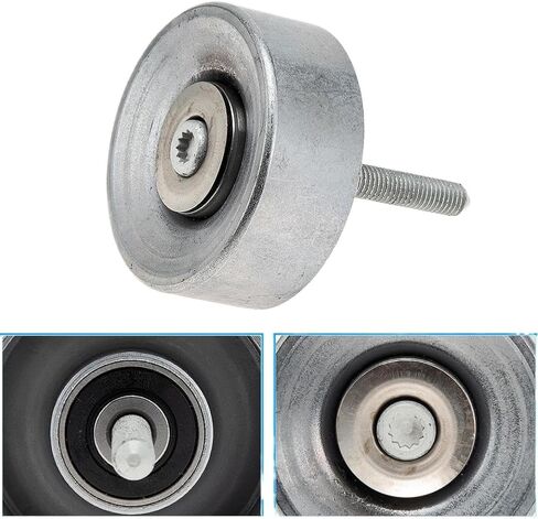Belt Idler Guide Pulley 06E903341H 06E903341E Compatible With 2011-2015 3.0L V6 in Saudi Arabia