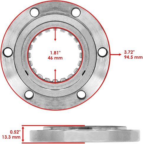 Replacement For Starter Clutch Sprag Idler Gear W/Gasket For Suzuki LT-F4WDx King Quad 300 91-98 Mod-C26C-40905 in Saudi Arabia