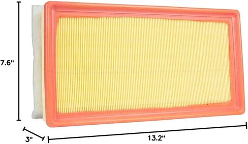 ECOGARD XA11645 Premium Engine Air Filter Fits Volkswagen Atlas 3.6L 2018-2019, Atlas 2.0L 2018-2019 in Kuwait