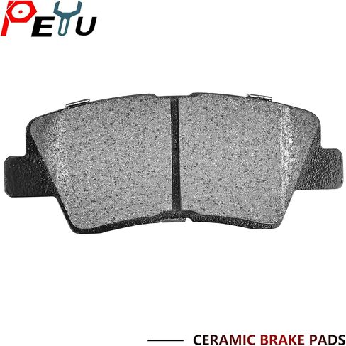 8pcs Front Rear Ceramic Brake Pads for 2011-2014 Hyundai Sonata, for 2011-2014 Kia Optima 2.0L 2.4L D1444 D1445 in Saudi Arabia