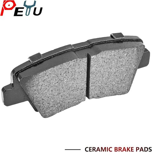 8pcs Front Rear Ceramic Brake Pads for 2011-2014 Hyundai Sonata, for 2011-2014 Kia Optima 2.0L 2.4L D1444 D1445 in Saudi Arabia