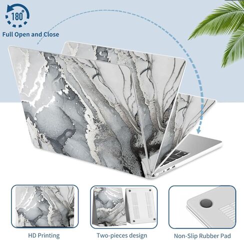 Hard Case Compatible with MacBook Air 13 inch 2018 2019 2020 Release M1 A2337 A2179 A1932, Simple Modern Plastic Laptop Hard Shell for 13.3" MacBook Air, Brains in Kuwait