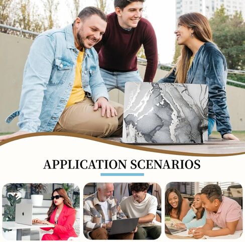 Hard Case Compatible with MacBook Air 13 inch 2018 2019 2020 Release M1 A2337 A2179 A1932, Simple Modern Plastic Laptop Hard Shell for 13.3" MacBook Air, Brains in Kuwait