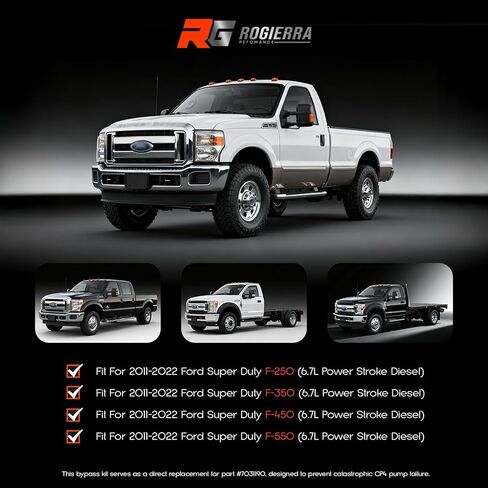 مجموعة تجاوز الوقاية من الكوارث CP4 لـ 2011-2022 Ford F250 F350 F450 F550 Super Duty 6.7L، تحل محل CP4-6.7F-BP-G2.1 و7031190 in Kuwait