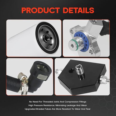 مجموعة تجاوز الوقاية من الكوارث CP4 لـ 2011-2022 Ford F250 F350 F450 F550 Super Duty 6.7L، تحل محل CP4-6.7F-BP-G2.1 و7031190 in Kuwait