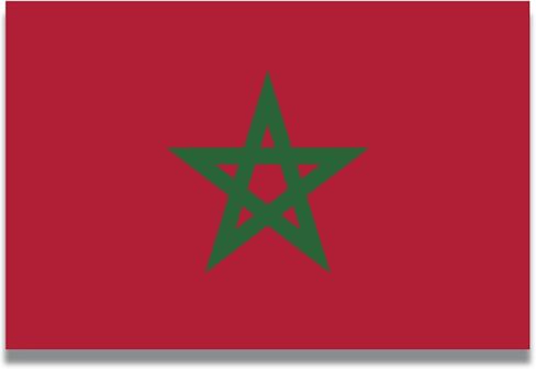 Magnet Me Up Morocco Morrocan Flag Car Magnet Decal, 4x6 Inches, Heavy Duty Automotive Magnet for Car, Truck SUV in Saudi Arabia