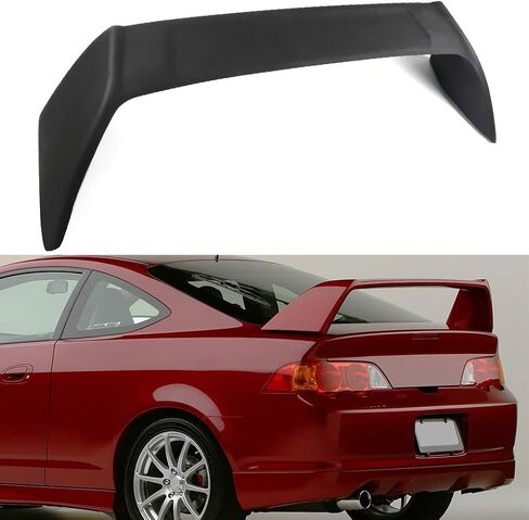 جناح سبويلر من ALEGE مناسب لـ Acura RSX 2002-2006 جناح سبويلر خلفي ABS أسود غير لامع in Saudi Arabia