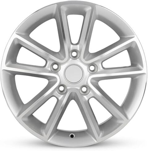 عجلة ألومنيوم بديلة جديدة مقاس 17 × 6.5 بوصة OEM لـ 2018-2020 دودج رحلة 5-127 مللي متر فضي 17 بوصة حافة 5LN63DD5AC in Saudi Arabia