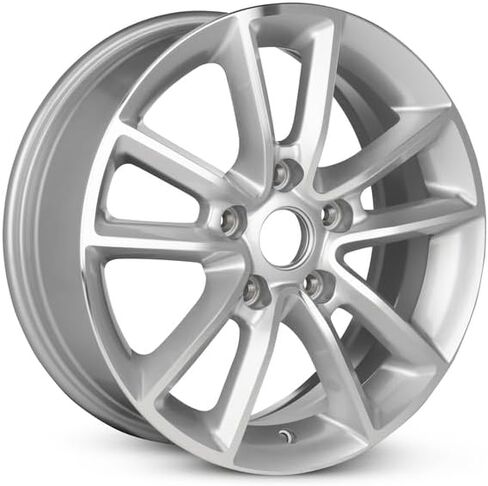 عجلة ألومنيوم بديلة جديدة مقاس 17 × 6.5 بوصة OEM لـ 2018-2020 دودج رحلة 5-127 مللي متر فضي 17 بوصة حافة 5LN63DD5AC in Saudi Arabia
