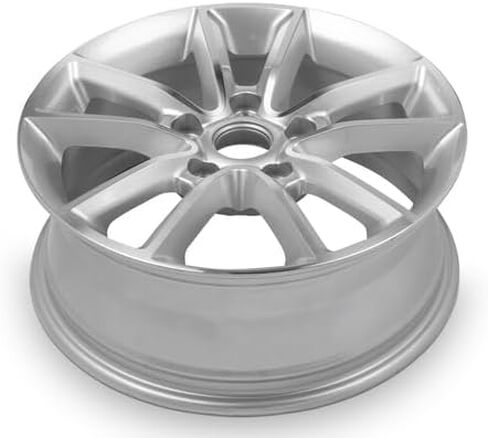عجلة ألومنيوم بديلة جديدة مقاس 17 × 6.5 بوصة OEM لـ 2018-2020 دودج رحلة 5-127 مللي متر فضي 17 بوصة حافة 5LN63DD5AC in Saudi Arabia