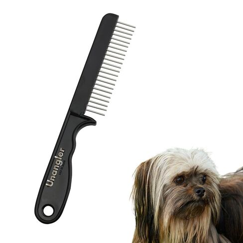 أمشاط سوبر جروم مع أسنان دوارة ناعمة لإزالة السجادة بدون ألم (أرجواني ملكي، 30 سنًا ذات مسافات دقيقة) in Kuwait