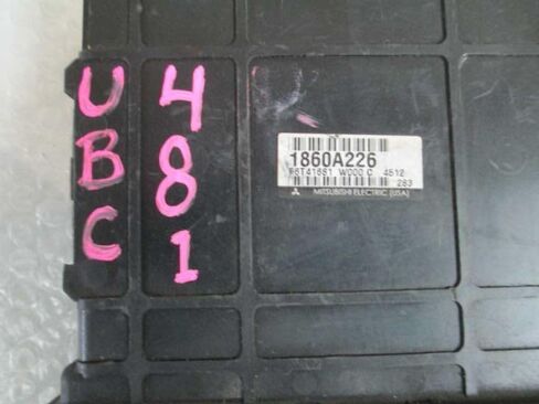Engine ECM Control Module Left Hand Compatible with Fender Fits 04 Galant 1860A226 in Saudi Arabia