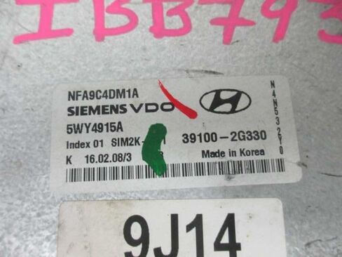 Engine ECM Control Module 2.4L at Fits 09-10 Sonata 39100-2G330 391002G330 in Saudi Arabia