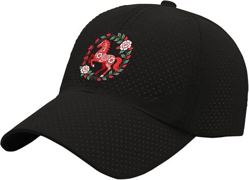 Year of Horse 2026 Happy Chinese Hats Garde Cap for Son in Saudi Arabia