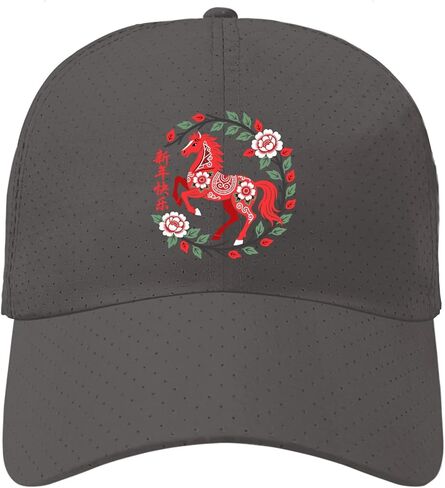 Year of Horse 2026 Happy Chinese Hats Garde Cap for Son in Saudi Arabia