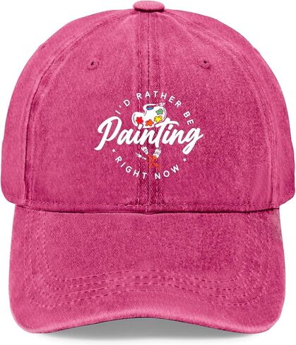 I'd Rather Be Painting Golf Hats Outdoor Caps for Boyfriends in Saudi Arabia