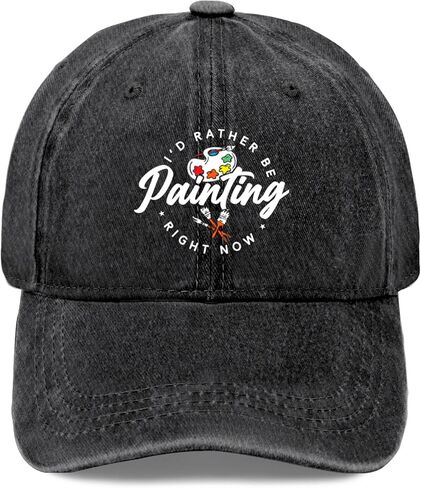 I'd Rather Be Painting Golf Hats Outdoor Caps for Boyfriends in Saudi Arabia