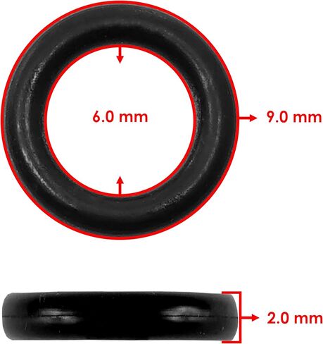 Caltric Water Pump Mechanical Seal Rebuild Kit Compatible with Kawasaki Mojave 250 KSF250 1987 1988 1989 1990 1991 1992 1993 1994 1995-2004 in Saudi Arabia