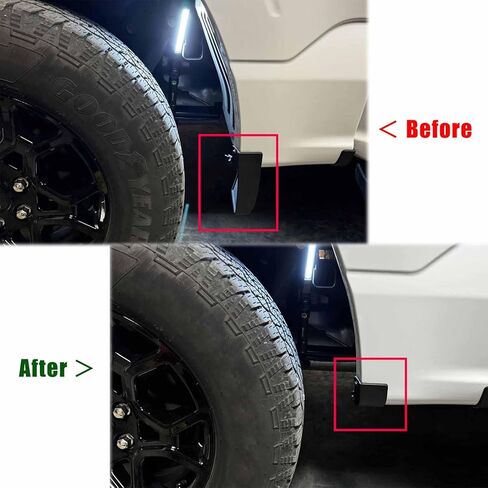 2PCS Mud Flap Delete for Ford F150 2021-2025 OE Replacement Part ML3Z-99292A23-CA ML3Z-99292A22-CA in Saudi Arabia