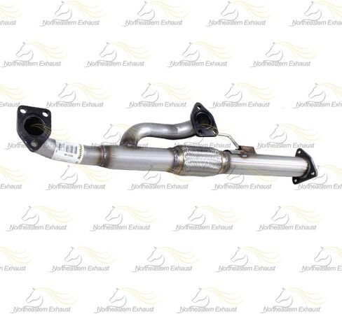 أنبوب العادم الأمامي المرن Y-Pipe متوافق مع 2005-2008 Honda Pilot 3.5L | ستانلس ستيل | العادم الشمالي الشرقي | تتضمن مجموعة الحشايا والترباس المجانية | استبدال مباشر مناسب in Saudi Arabia