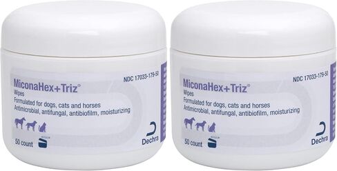 Wipes, 2.25" round for Dogs, Cats and Horses, 50 count jar in Saudi Arabia