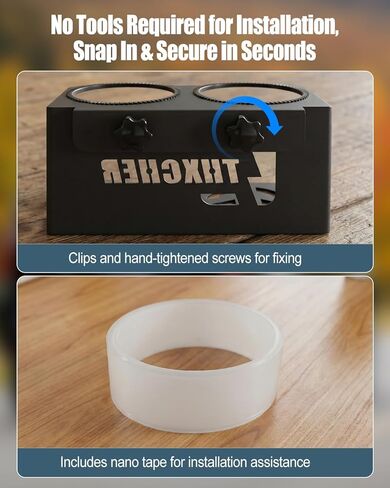 حامل أكواب مزدوج للمقعد الخلفي المعدني يناسب 2015-2020 شيفروليه/تشيفي تاهو سوبربان سيلفرادو وجي إم سي يوكون سييرا، حامل مشروبات معدني شديد التحمل 3.2 بوصة، مناسب للترقية الداخلية للركاب الخلفي in Kuwait