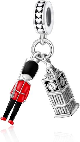 HuooNew 925 Sterling Silver, Kettel Teapot Dangle Charm Fit Pandora Bracelets Make DIY Holiday Jewelry Gift for Ladies in Saudi Arabia