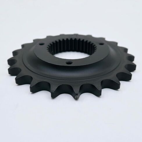 Belt-to-Chain Drive Conversion Kit with .5" Offset 21 Tooth Front Transmission Sprocket & Locking Flanged Hex Nut for 1991-2022 Harley Sportster XL 883/1200 Models – Recommended for use with 530 Chain in Saudi Arabia